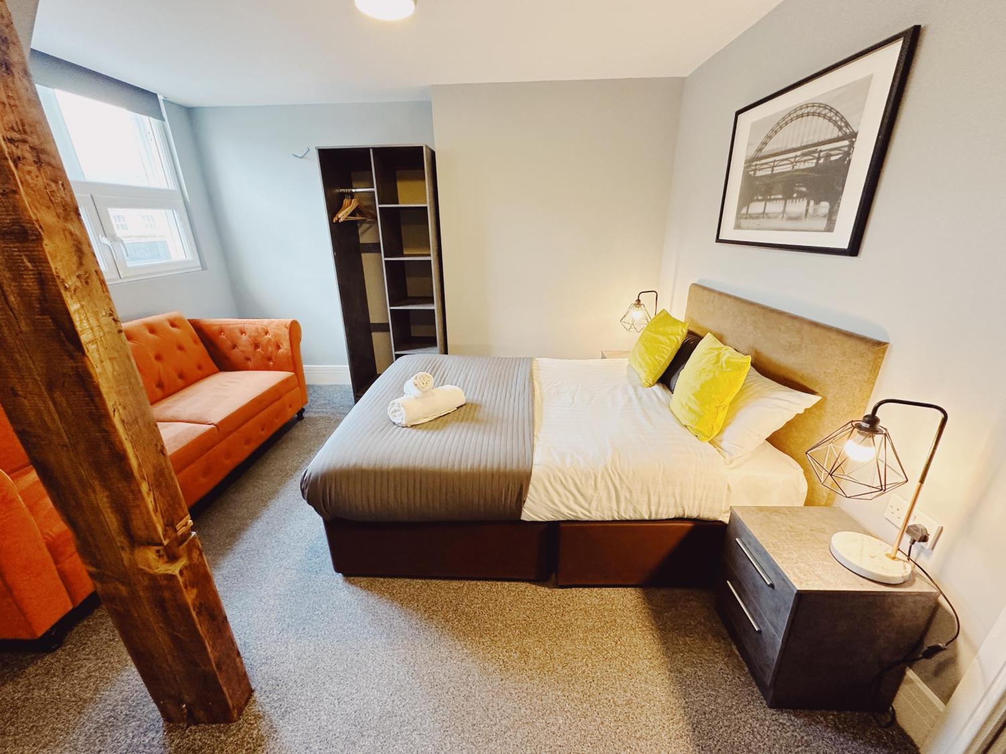 2 Bedroom Apartment In The Heart Of Newcastle - Spacious - Sleeps 7 Luaran gambar